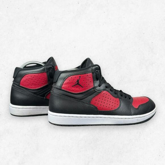 Nike Air Jordan Access Black Red Bred Banned Sneakers AR3762-006 Mens Size 10.5 main image 5
